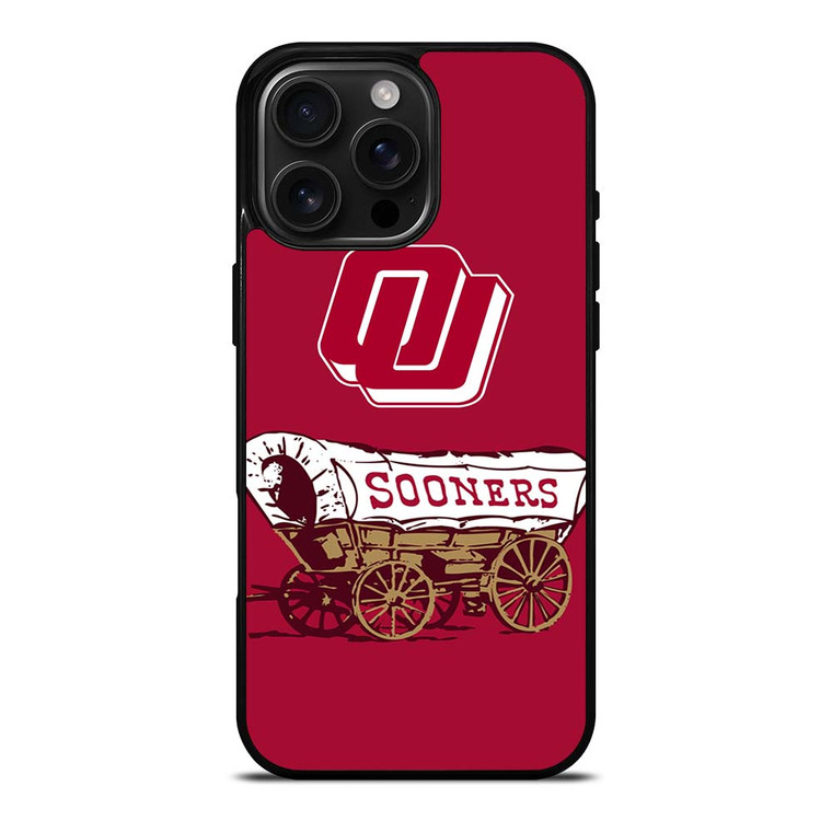 OKLAHOMA SOONERS iPhone 16 Pro Max Case Cover