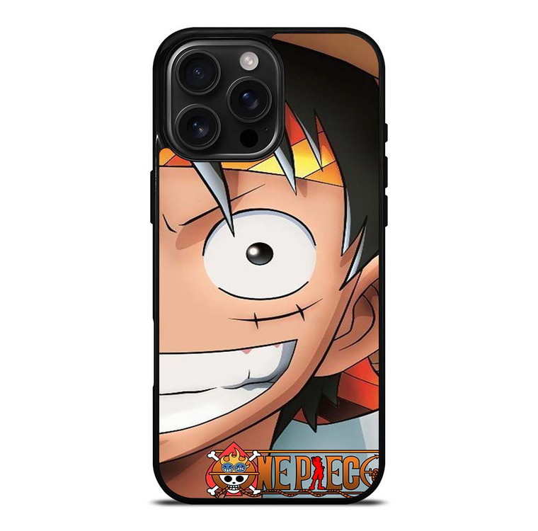ONE PIECE LUFFY FACE iPhone 16 Pro Max Case Cover