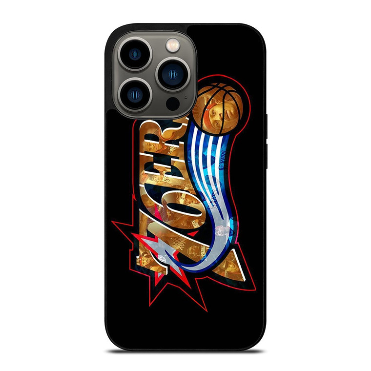PHILADELPHIA 76ers Logo iPhone 13 Pro Case Cover