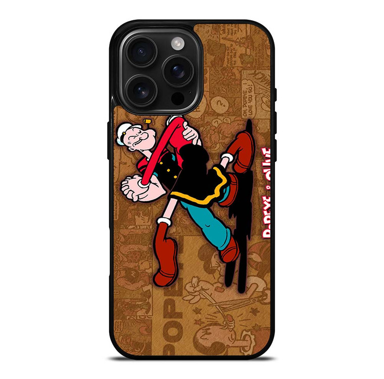 POPEYE AND OLIVE DANCE iPhone 16 Pro Max Case Cover