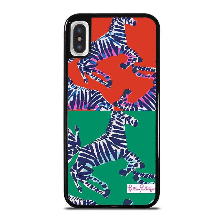 LILLY PULITZER ZEBRA iPhone X / XS Case Cover