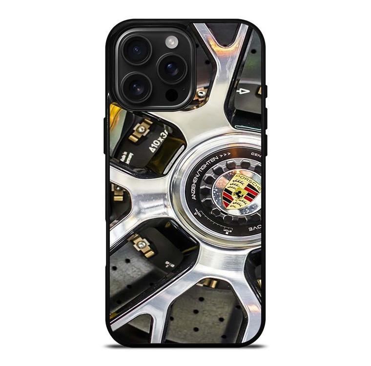 PORSCHE LOGO RIM iPhone 16 Pro Max Case Cover
