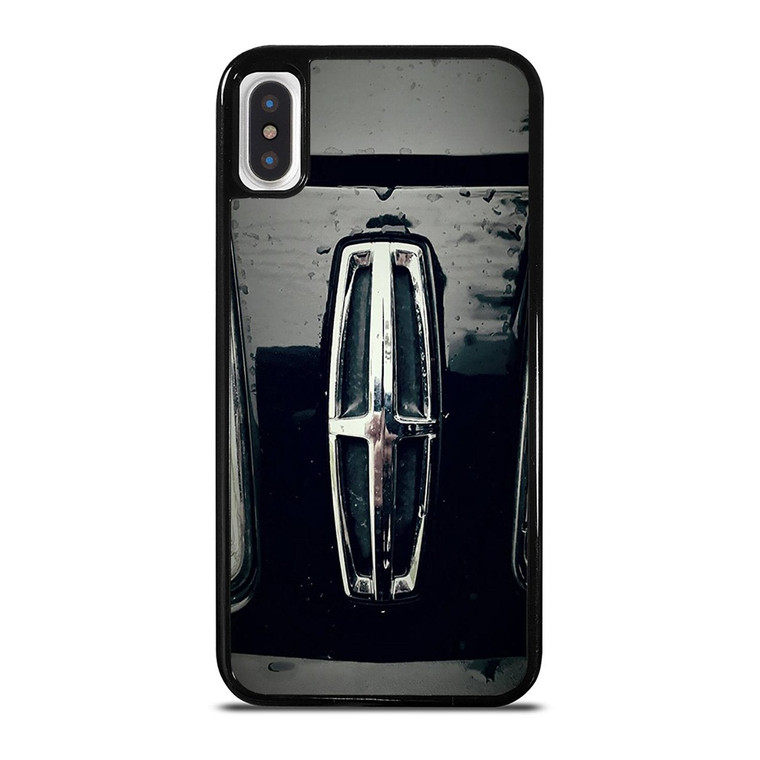 LINCOLN MOTOR METAL EMBLEM iPhone X / XS Case Cover