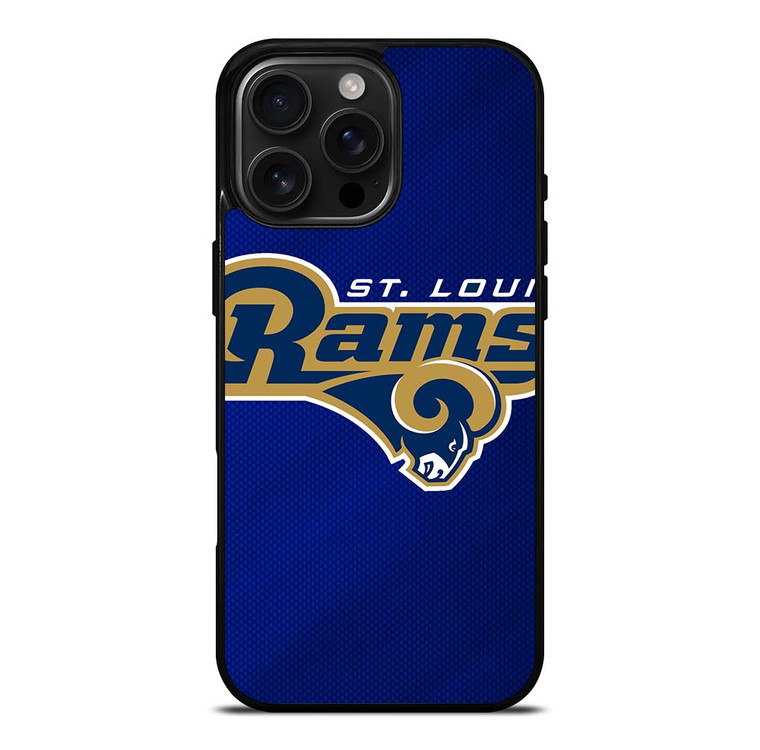ST. LOUIS RAMS iPhone 16 Pro Max Case Cover