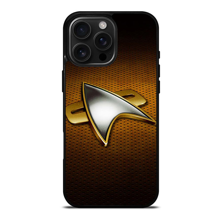 STAR TREK GOLD LOGO iPhone 16 Pro Max Case Cover