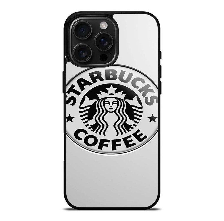 STARBUCKS COFFEE WHITE iPhone 16 Pro Max Case Cover