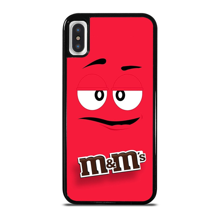 M&M'S CHOCOLATE MASCOT FACE iPhone X / XS Case Cover