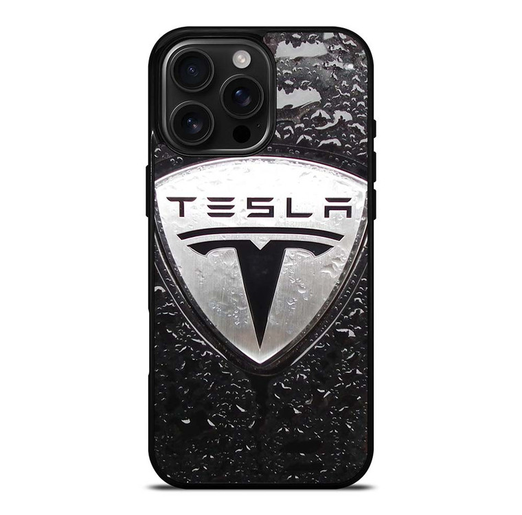 TESLA MOTORS EMBLEM iPhone 16 Pro Max Case Cover
