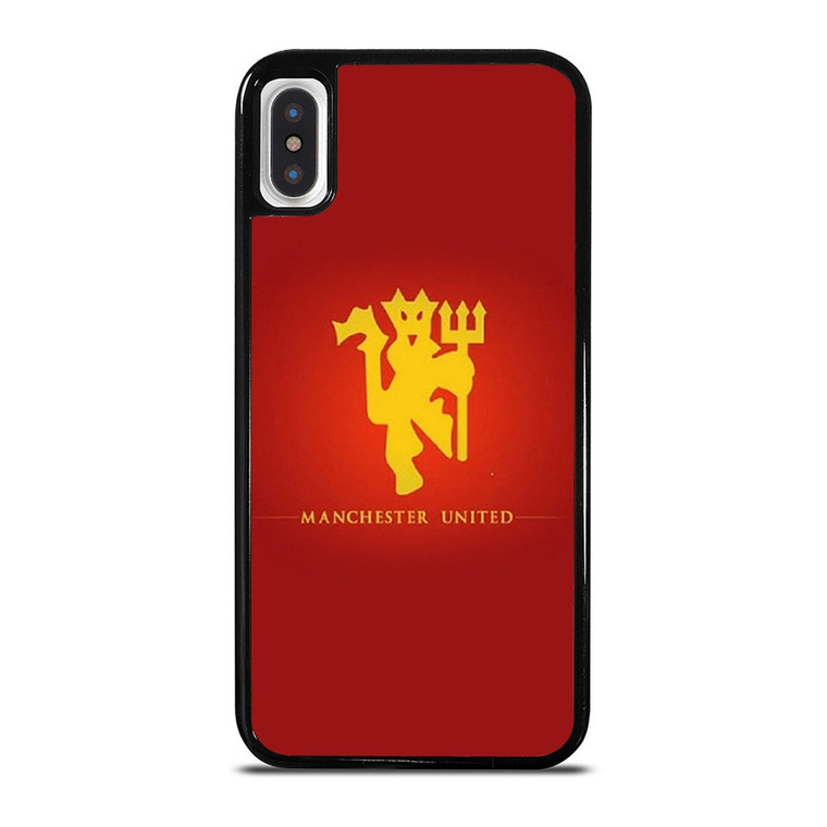 MANCHESTER UNITED DEVIL SYMBOL iPhone X / XS Case Cover