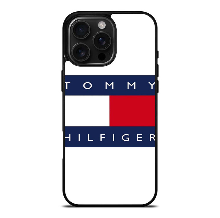 TOMMY HILFIGER LOGO iPhone 16 Pro Max Case Cover