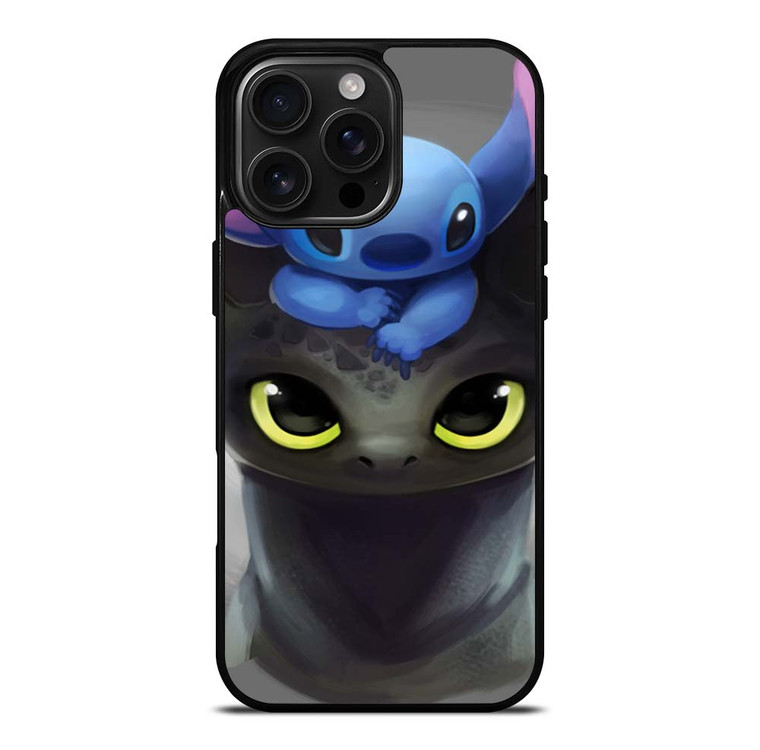 TOOTHLESS AND STITCH iPhone 16 Pro Max Case Cover