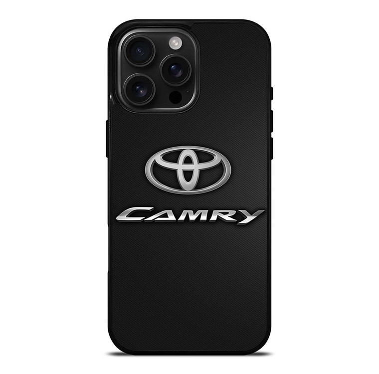 TOYOTA CAMRY CARBON LOGO iPhone 16 Pro Max Case Cover