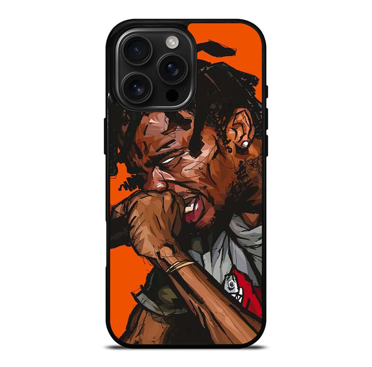 TRAVIS SCOTT ART iPhone 16 Pro Max Case Cover