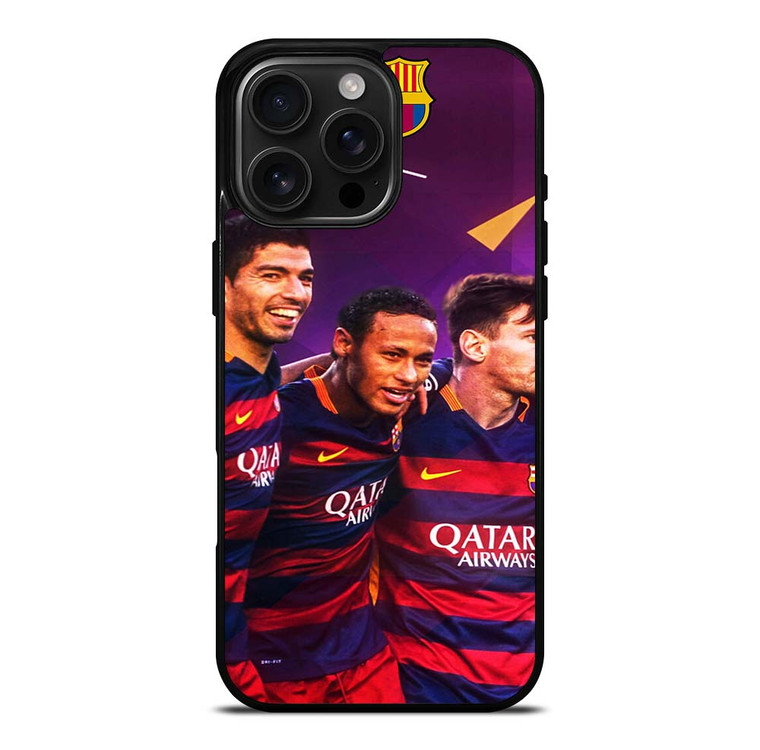 TRIO MSN BARCELONA iPhone 16 Pro Max Case Cover