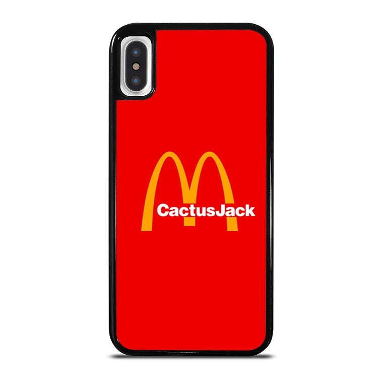 MCDONALDS CACTUS JACK TRAVIS SCOTT iPhone X / XS Case Cover