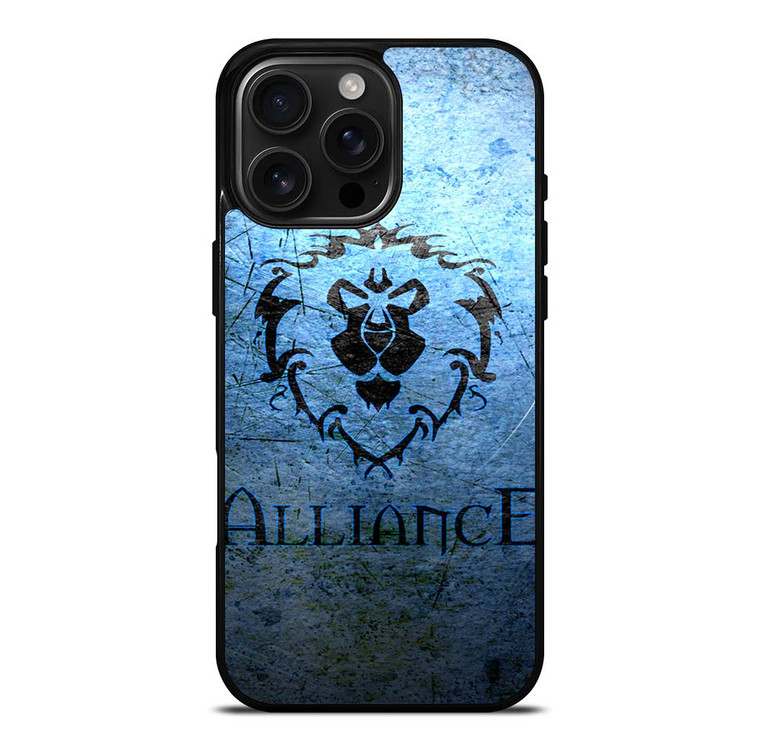 WORLD OF WARCRAFT ALLIANCE WOW iPhone 16 Pro Max Case Cover