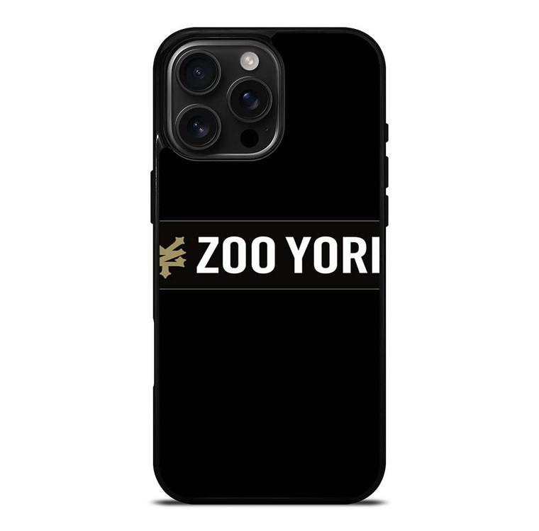 ZOO YORK LOGO iPhone 16 Pro Max Case Cover