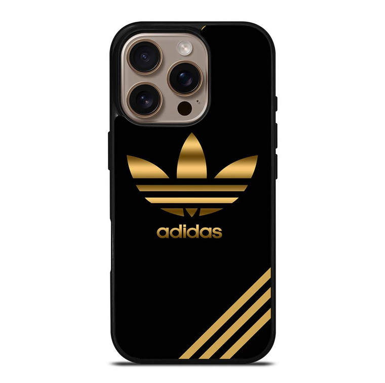 ADIDAS GOLD iPhone 16 Pro Case Cover