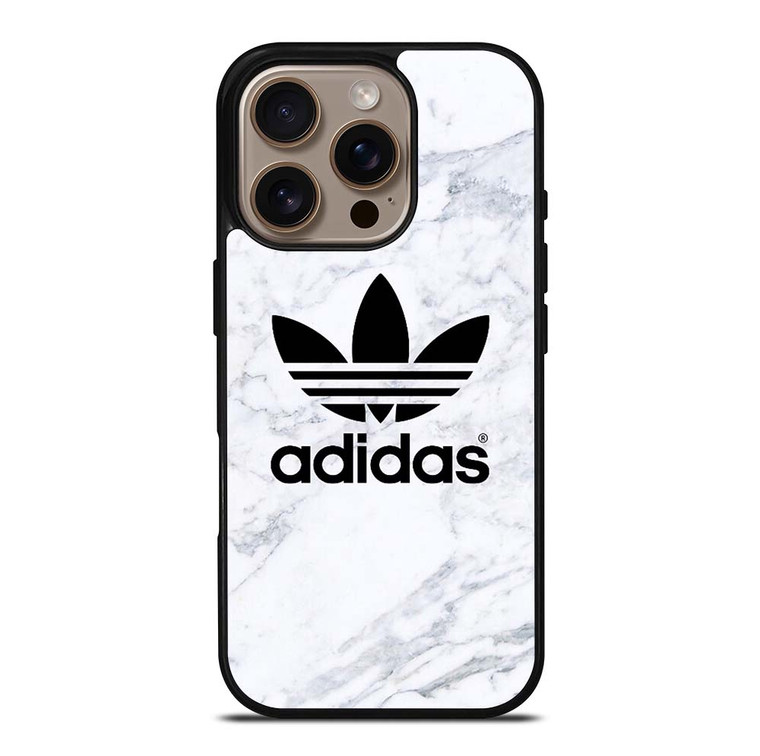 ADIDAS MARBLE LOGO iPhone 16 Pro Case Cover