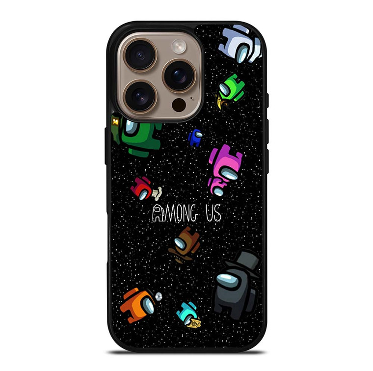 AMONG US CHARACTER SPACE iPhone 16 Pro Case Cover