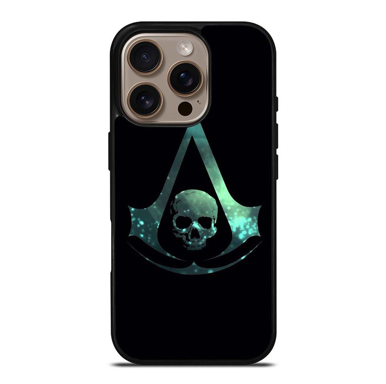 ASSASSIN'S CREED SKULL LOGO iPhone 16 Pro Case Cover