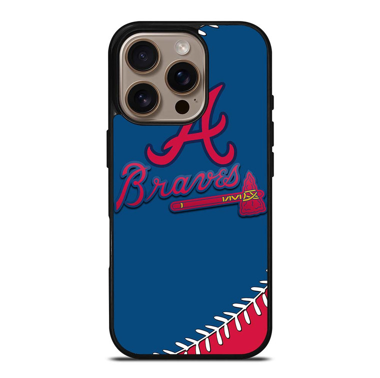 ATLANTA BRAVES BASEBALL iPhone 16 Pro Case Cover