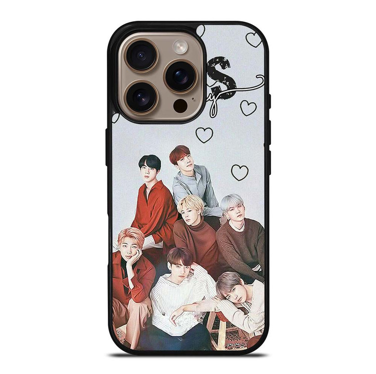 BTS ARMY BANGTAN BOYS KPOP KOREA iPhone 16 Pro Case Cover