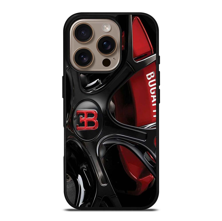 BUGATTI RIM CAR LOGO iPhone 16 Pro Case Cover