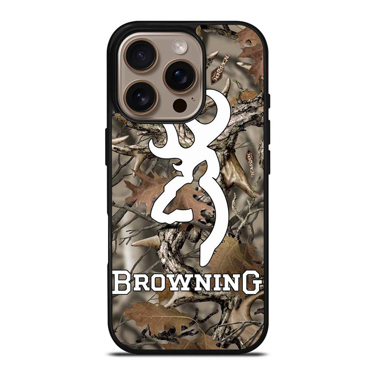 CAMO BROWNING iPhone 16 Pro Case Cover