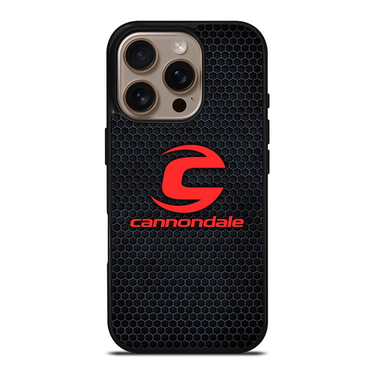 CANNONDALE BIKE METAL LOGO iPhone 16 Pro Case Cover