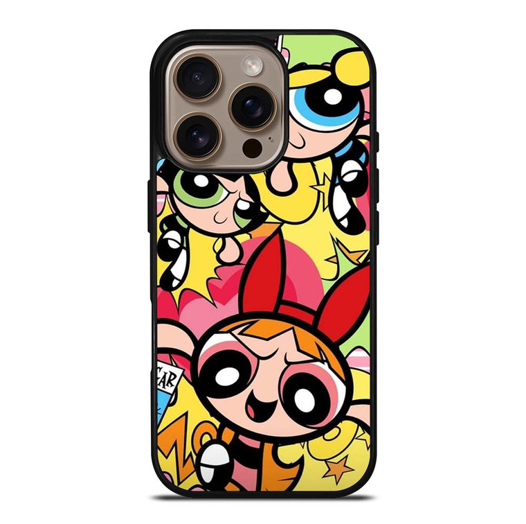 CARTOON NETWORK POWERPUFF GIRLS iPhone 16 Pro Case Cover