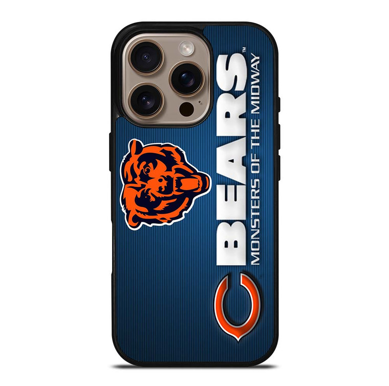 CHICAGO BEARS iPhone 16 Pro Case Cover