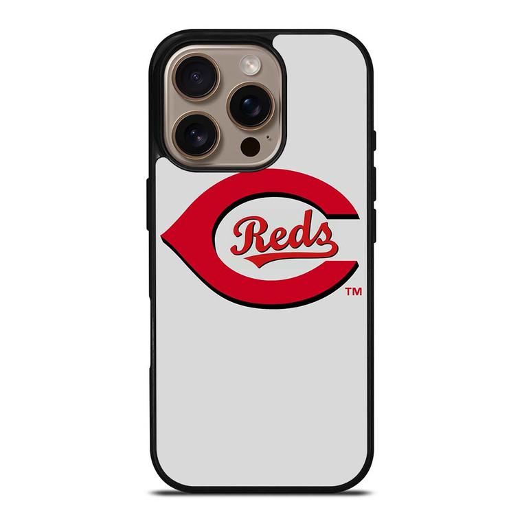 CINCINNATI REDS LOGO BASEBALL MLB TEAM ICON iPhone 16 Pro Case Cover