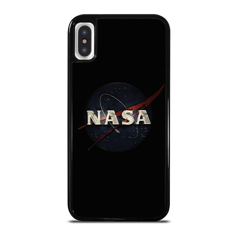 NASA METAL LOGO BADGE iPhone X / XS Case Cover