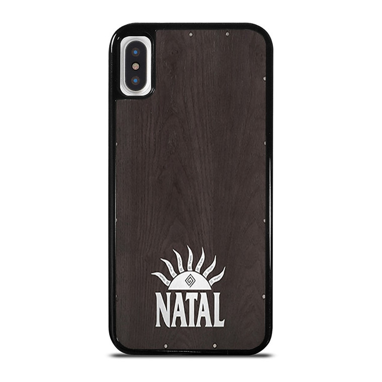 NATAL DRUM WOODEN CAJON LOGO iPhone X / XS Case Cover