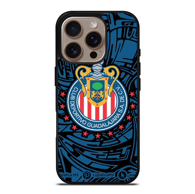CLUB DEPORTIVO GUADALAJARA CHIVAS 7 iPhone 16 Pro Case Cover