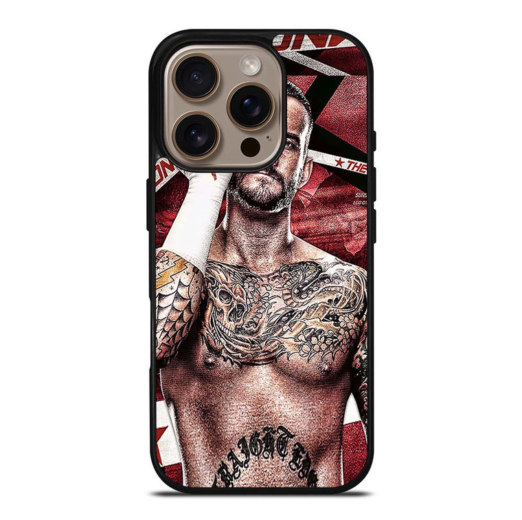 CM PUNK GLOVES iPhone 16 Pro Case Cover