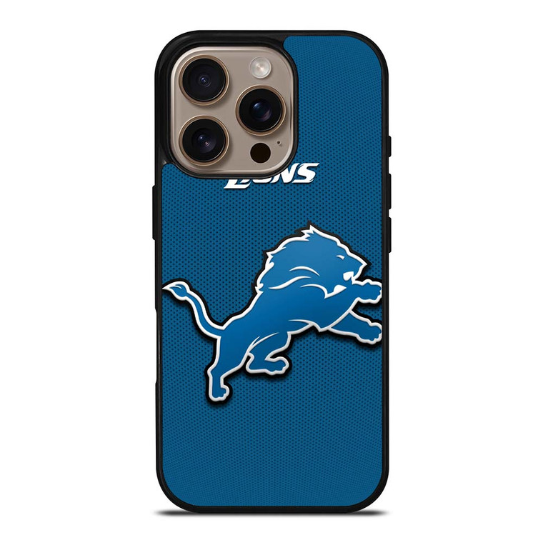 DETROIT LIONS NFL LOGO iPhone 16 Pro Case Cover