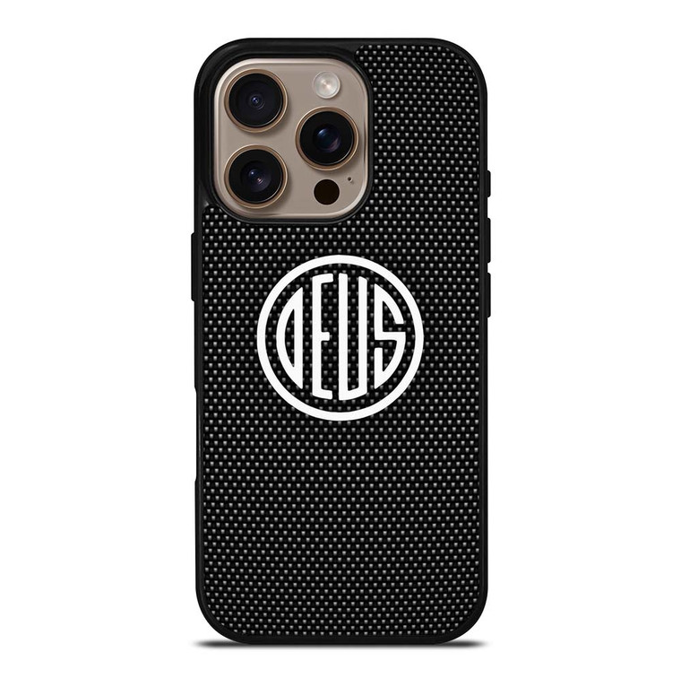 DEUS MOTORCYCLES CARBON iPhone 16 Pro Case Cover