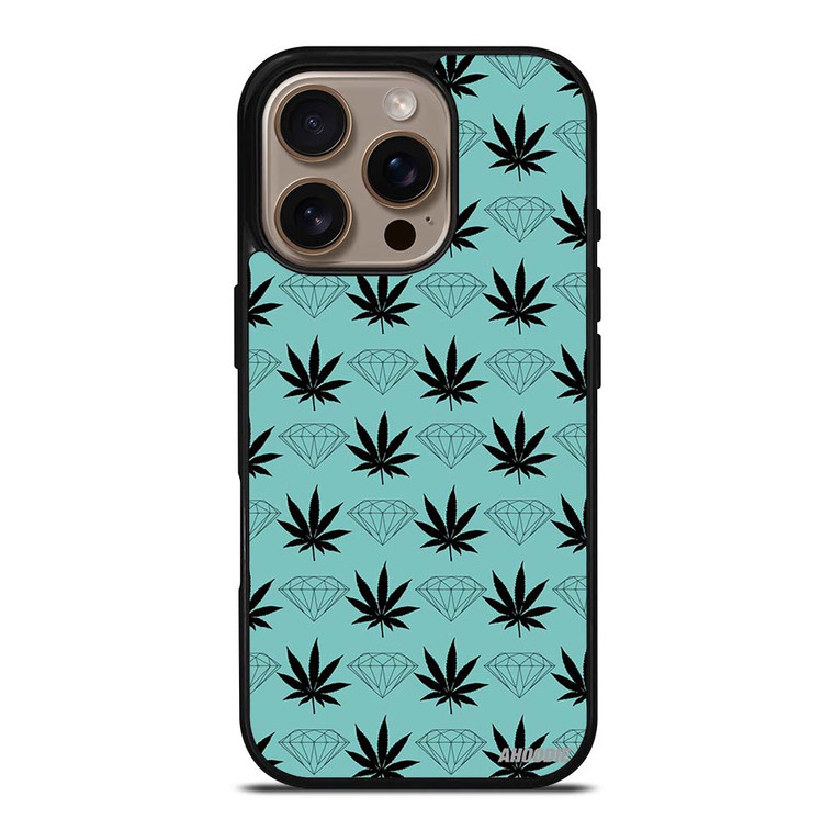 DIAMOND SUPPLY MARIJUANA iPhone 16 Pro Case Cover