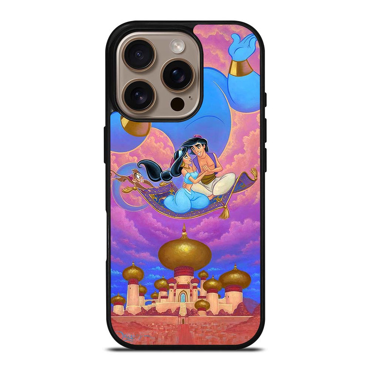 DISNEY ALADDIN AND JASMINE iPhone 16 Pro Case Cover