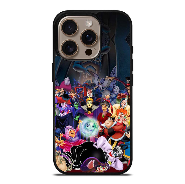 DISNEY PRINCESS VILLAINS iPhone 16 Pro Case Cover