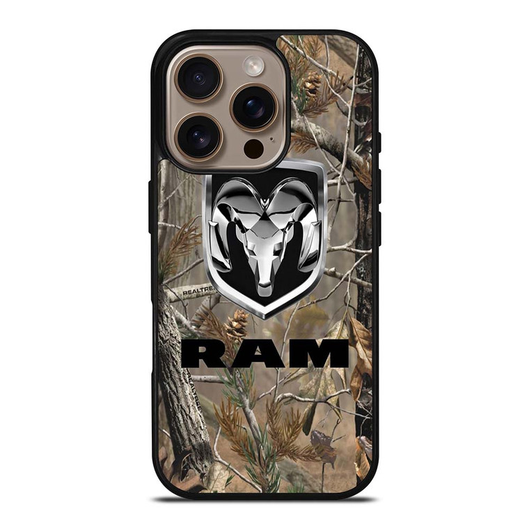 DODGE RAM CAMO LOGO iPhone 16 Pro Case Cover