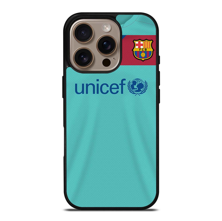 FC BARCELONA JERSEY AWAY iPhone 16 Pro Case Cover