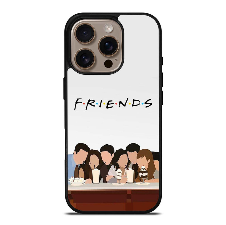 FRIENDS CARTOON iPhone 16 Pro Case Cover