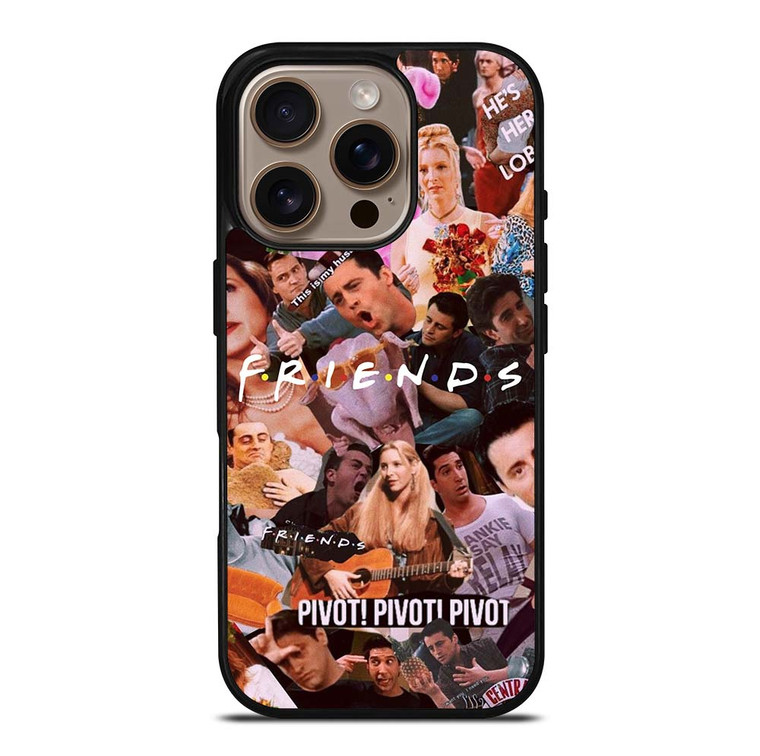 FRIENDS TV SERIES COLLAGE iPhone 16 Pro Case Cover