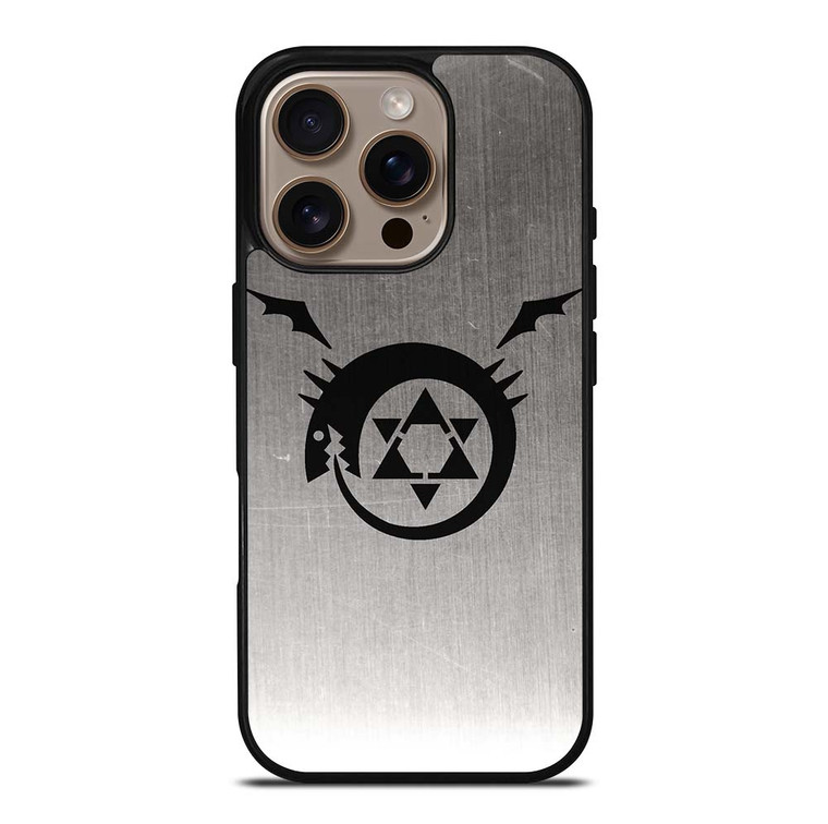 FULLMETAL ALCHEMIST HOMUNCULUS TATTOO iPhone 16 Pro Case Cover
