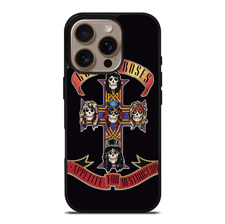 GUNS N ROSES 2 iPhone 16 Pro Case Cover