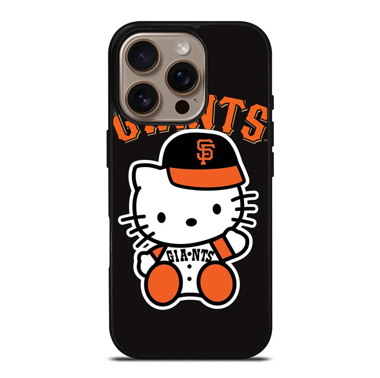HELLO KITTY SAN FRANCISCO GIANTS iPhone 16 Pro Case Cover