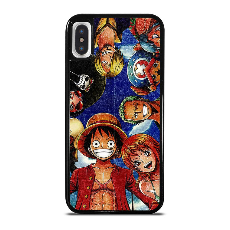 ONE PIECE GRUNGE ALL iPhone X / XS Case Cover